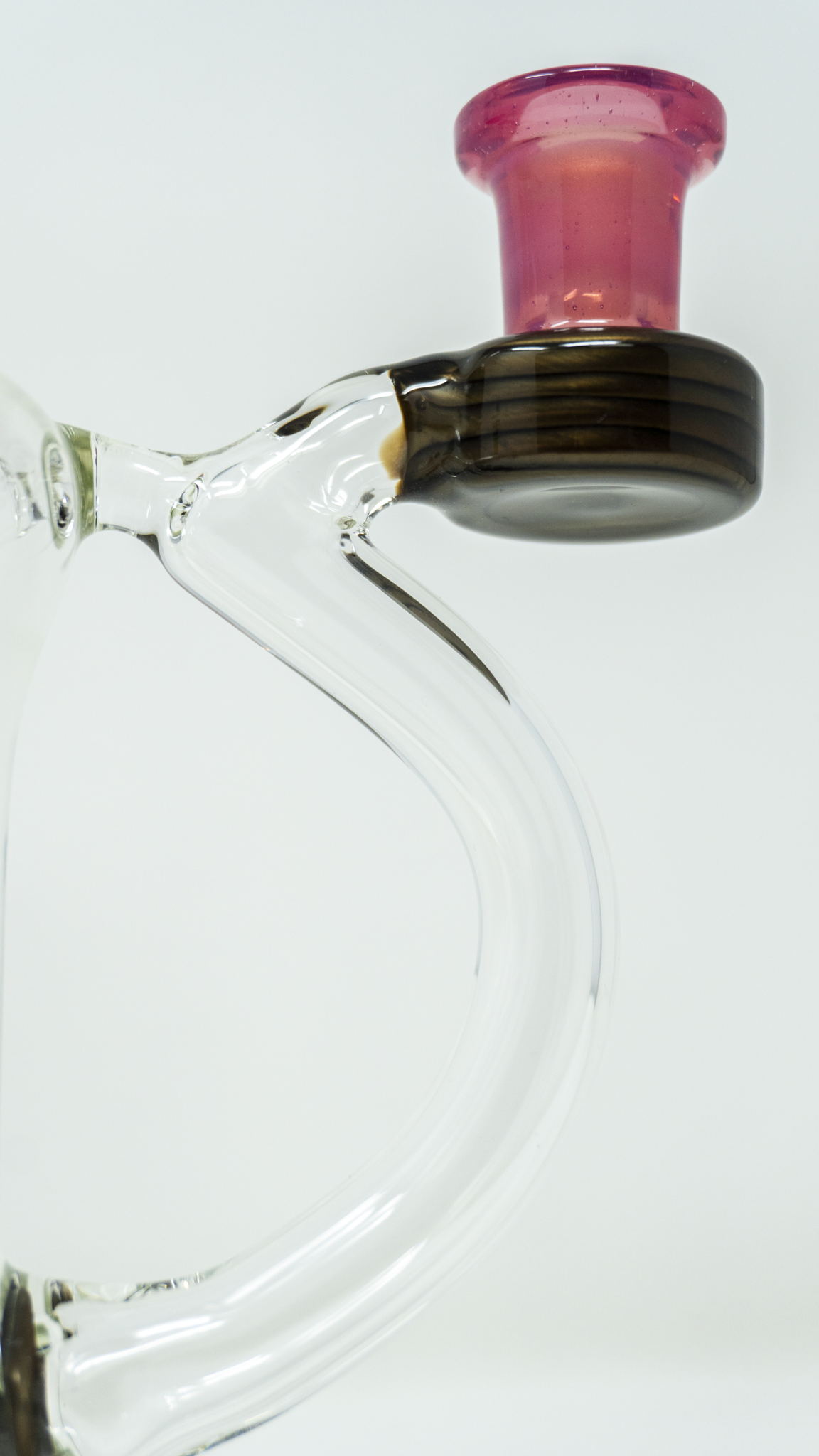 Mitzel Glass- Clear Series Trapped Yoshi Dab Rig