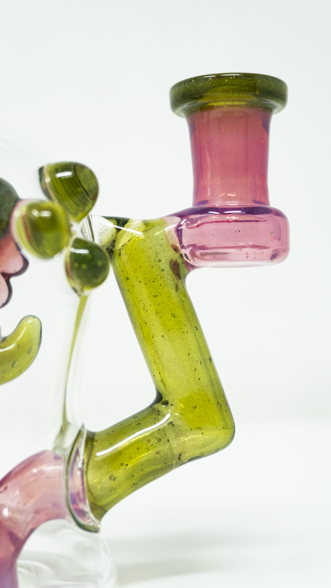 Mitzel Glass - Trapped Recycling Yoshi Dab Rig