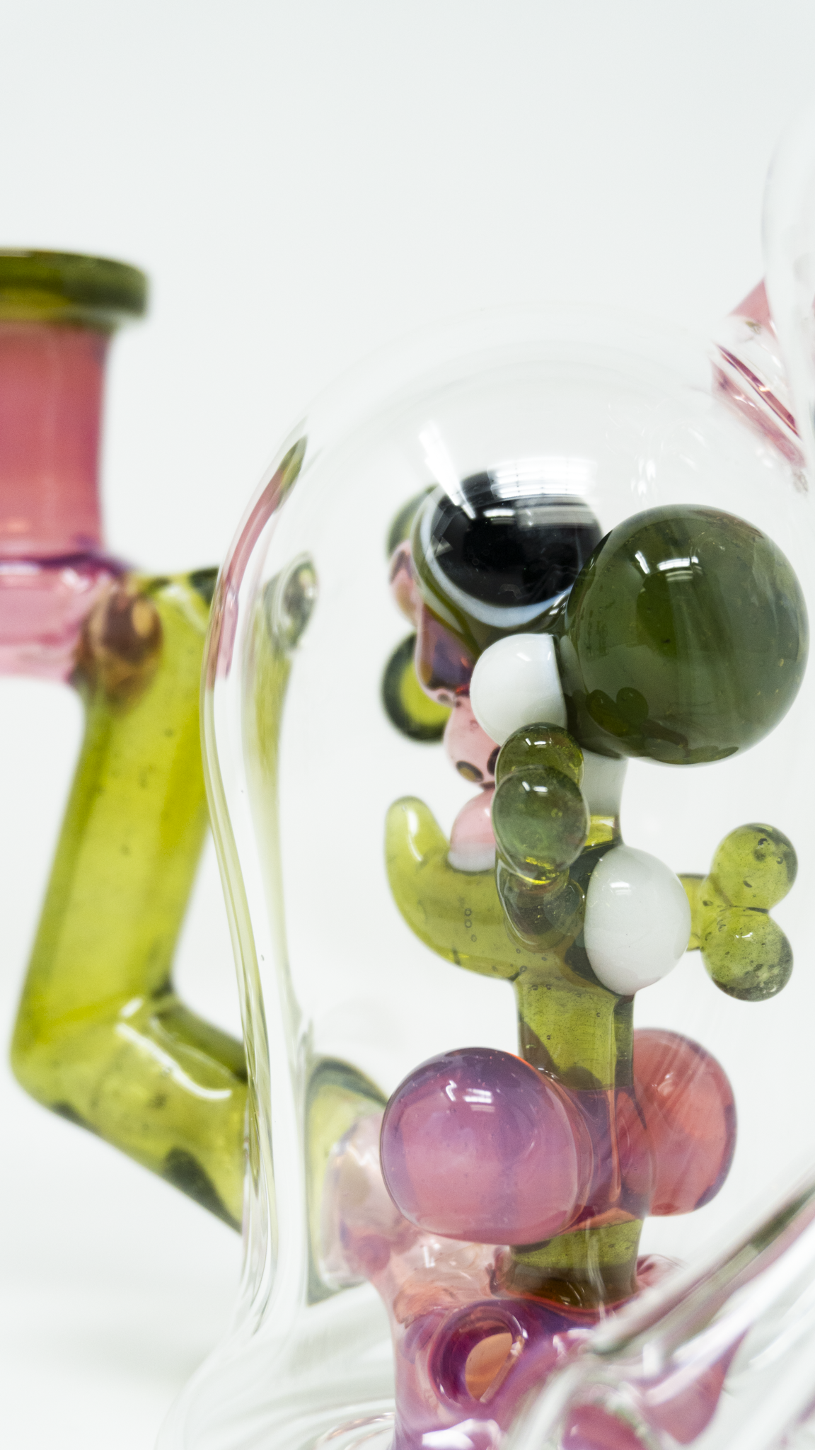 Mitzel Glass - Trapped Recycling Yoshi Dab Rig