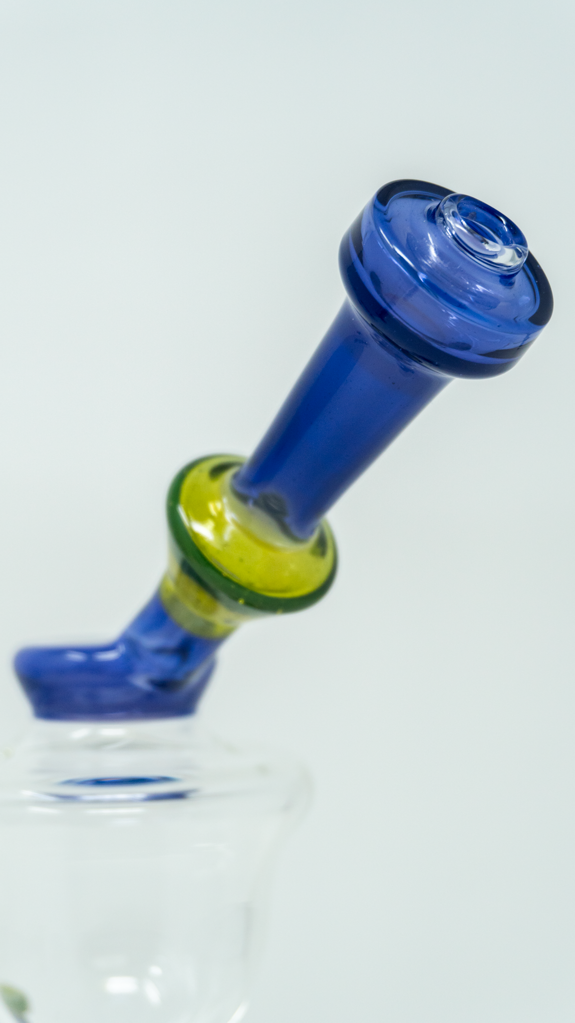 Mitzel Glass - Trapped Yoshi Angled Uptake Dab Rig