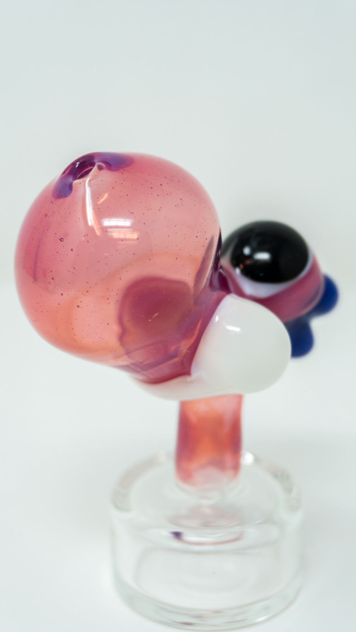 Mitzel Glass - Yoshi Head Puffco Peak Dry Top