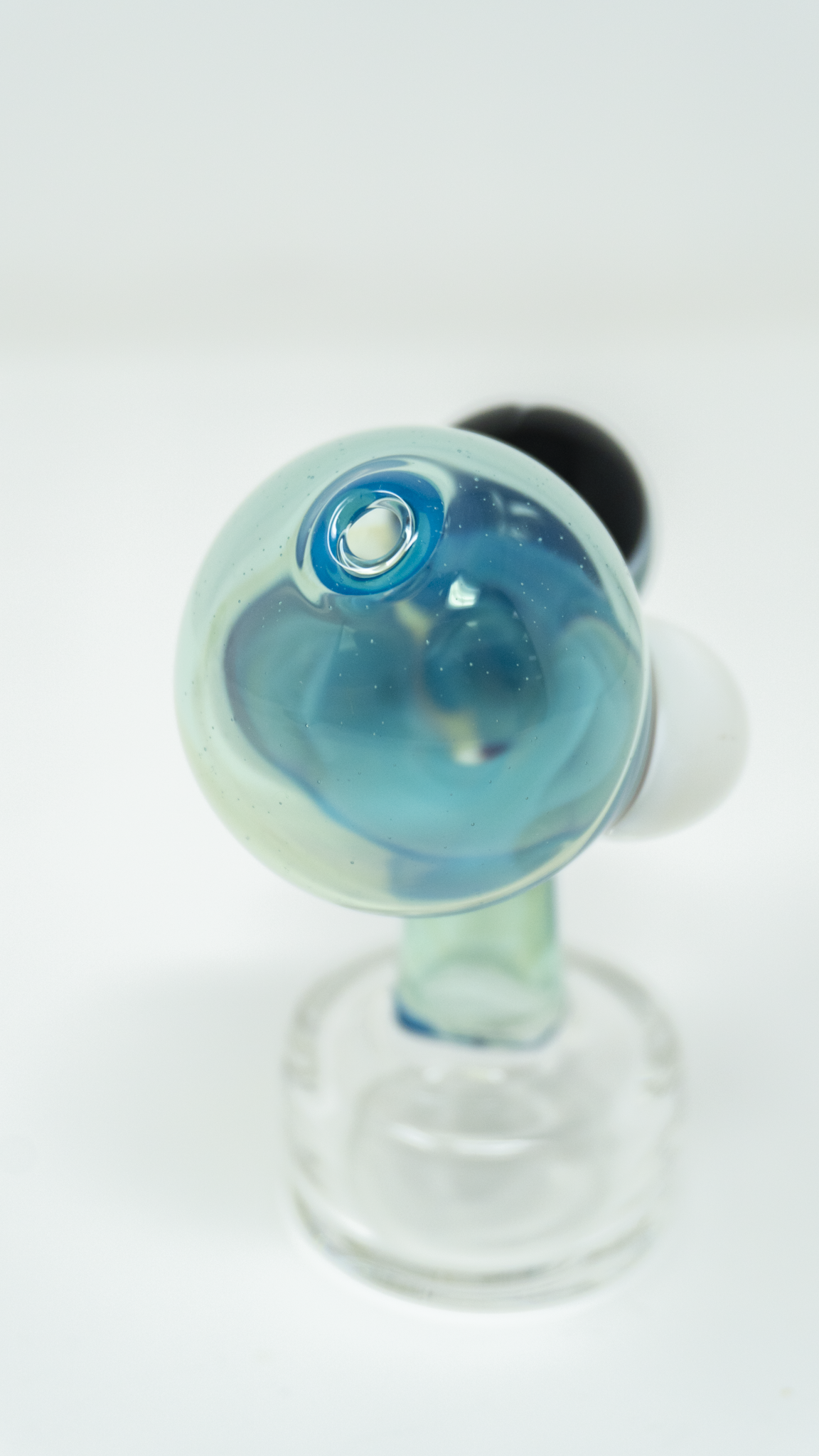 Mitzel Glass - Yoshi Head Puffco Peak Dry Top