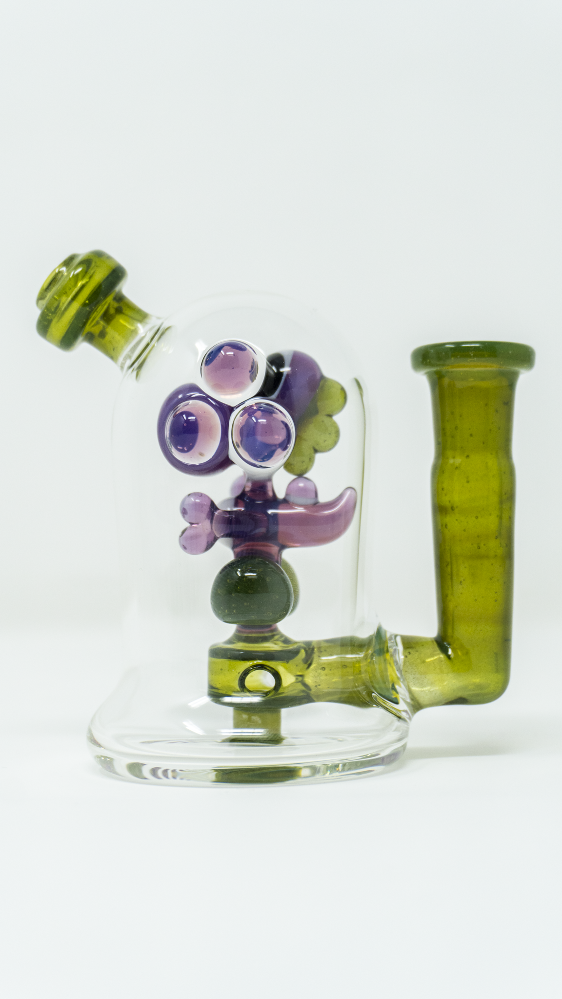 Mitzel Glass- Mini Trapped Yoshi Dab Rig
