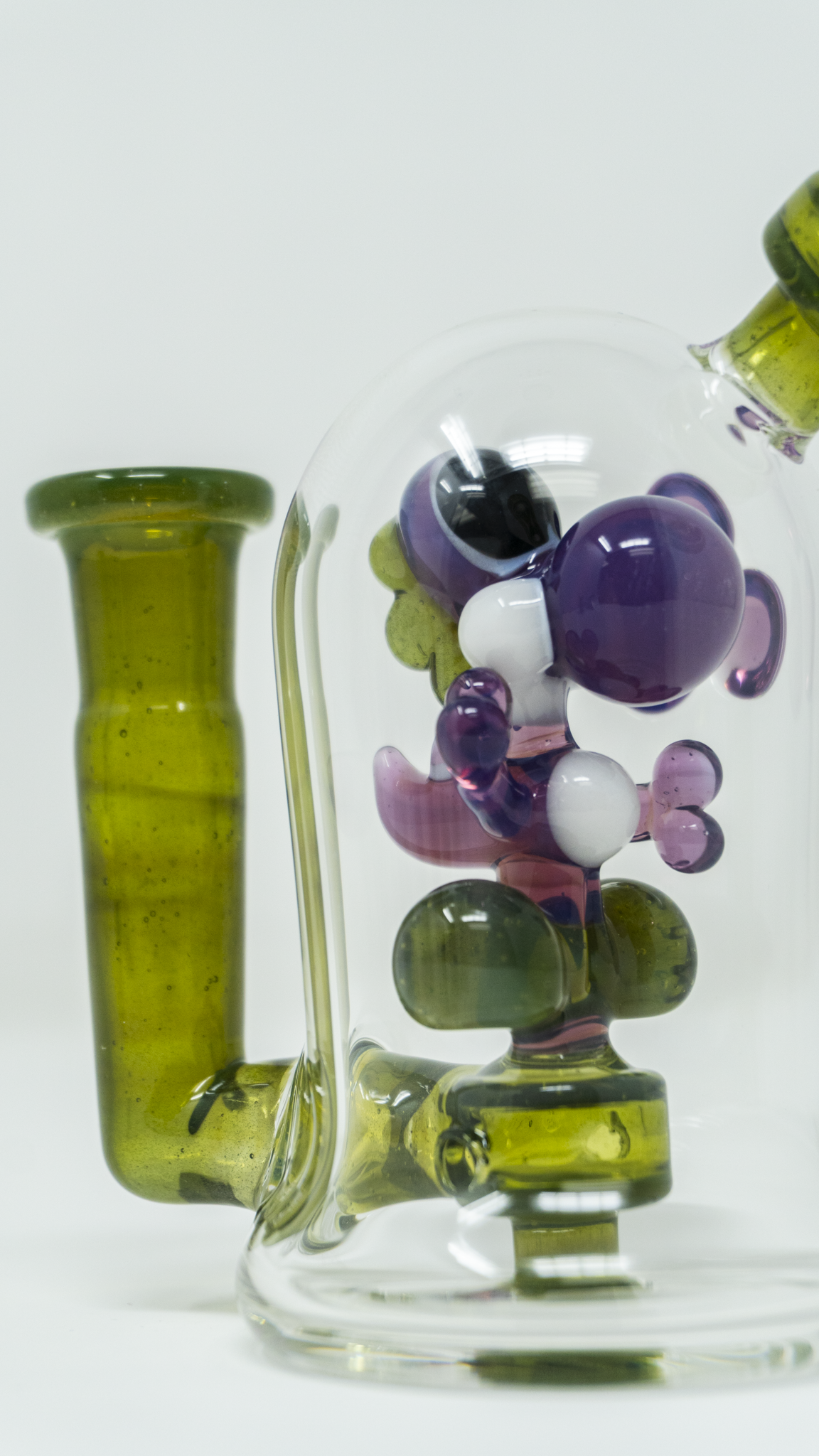 Mitzel Glass- Mini Trapped Yoshi Dab Rig