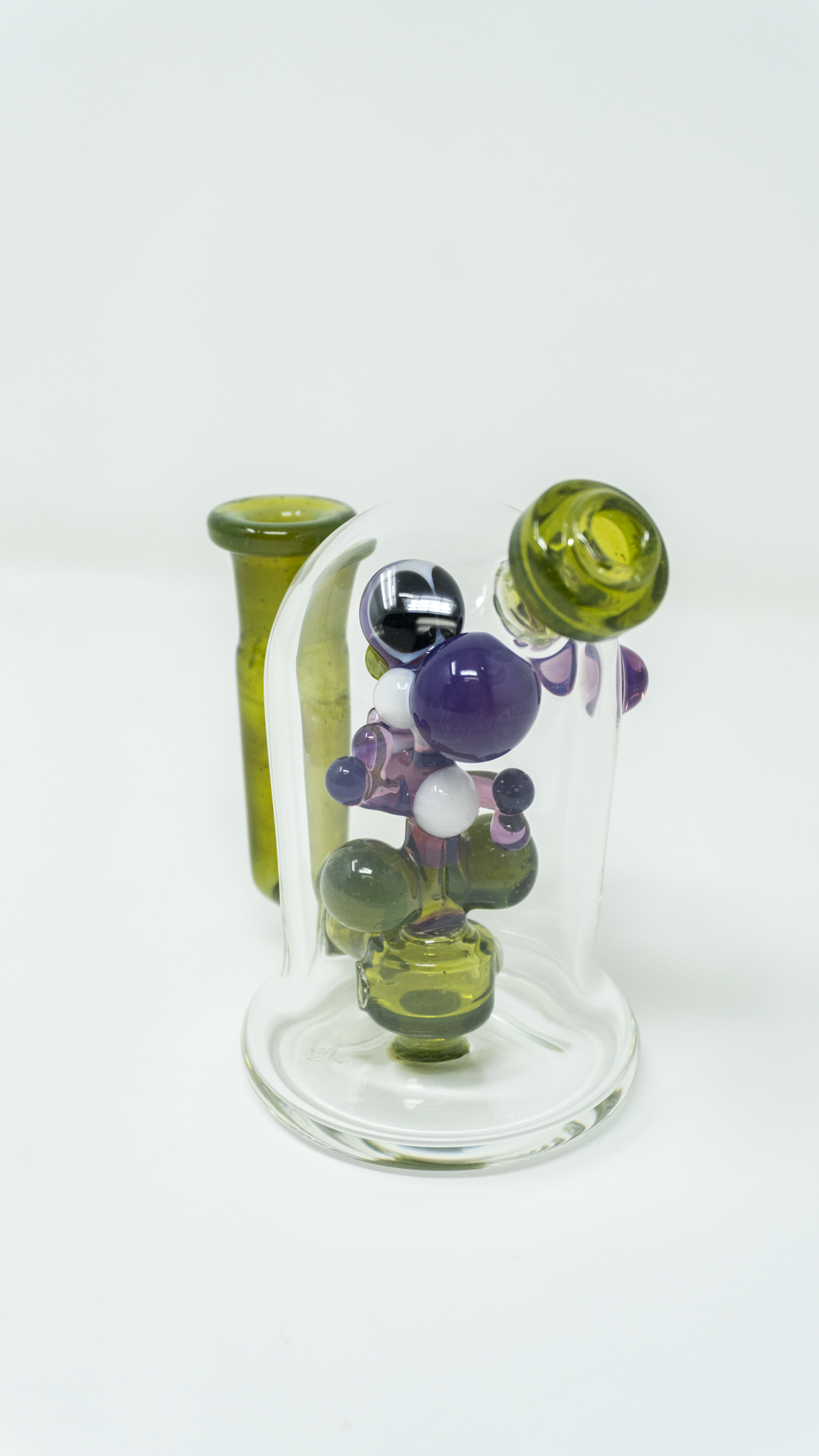 Mitzel Glass- Mini Trapped Yoshi Dab Rig