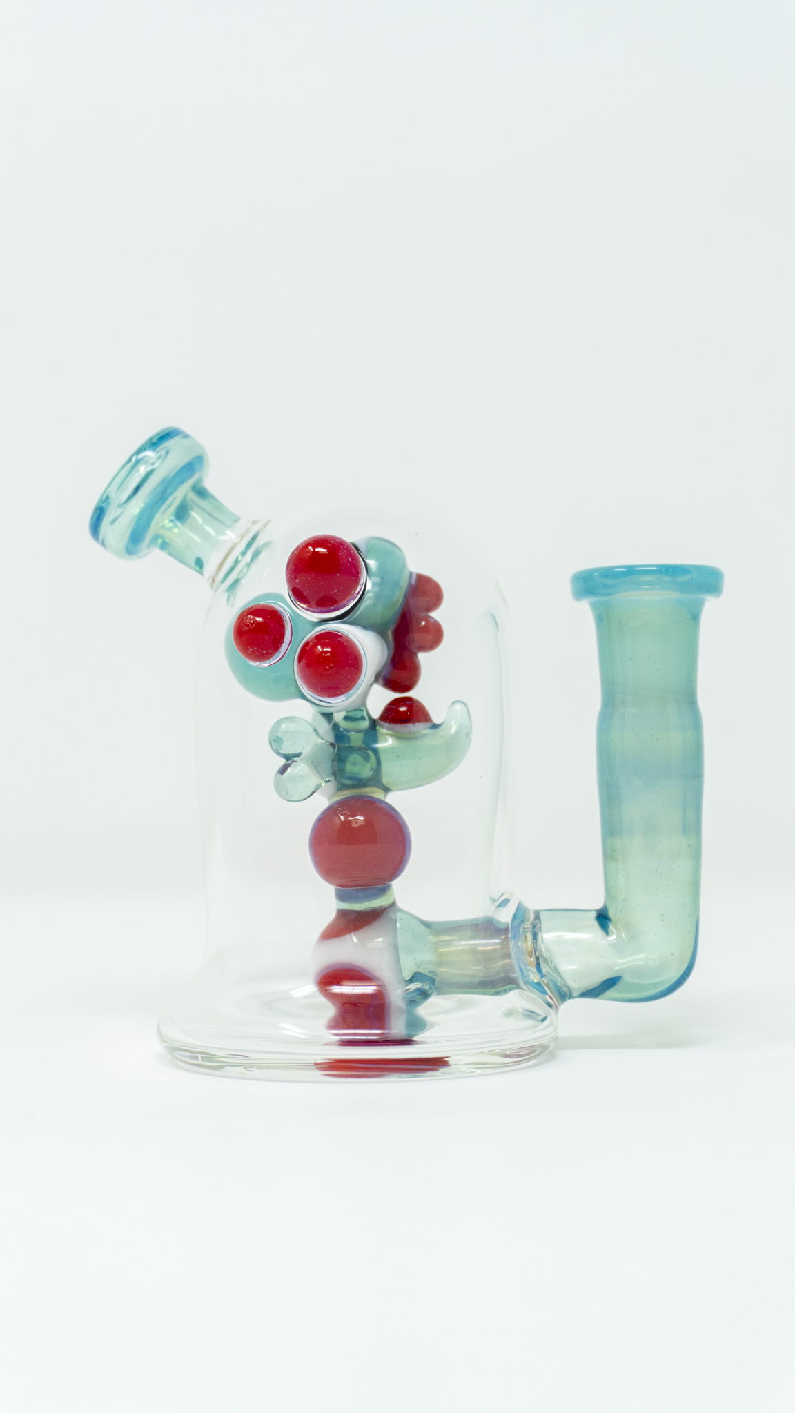 Mitzel Glass - Full Size Trapped Yoshi Dab Rig