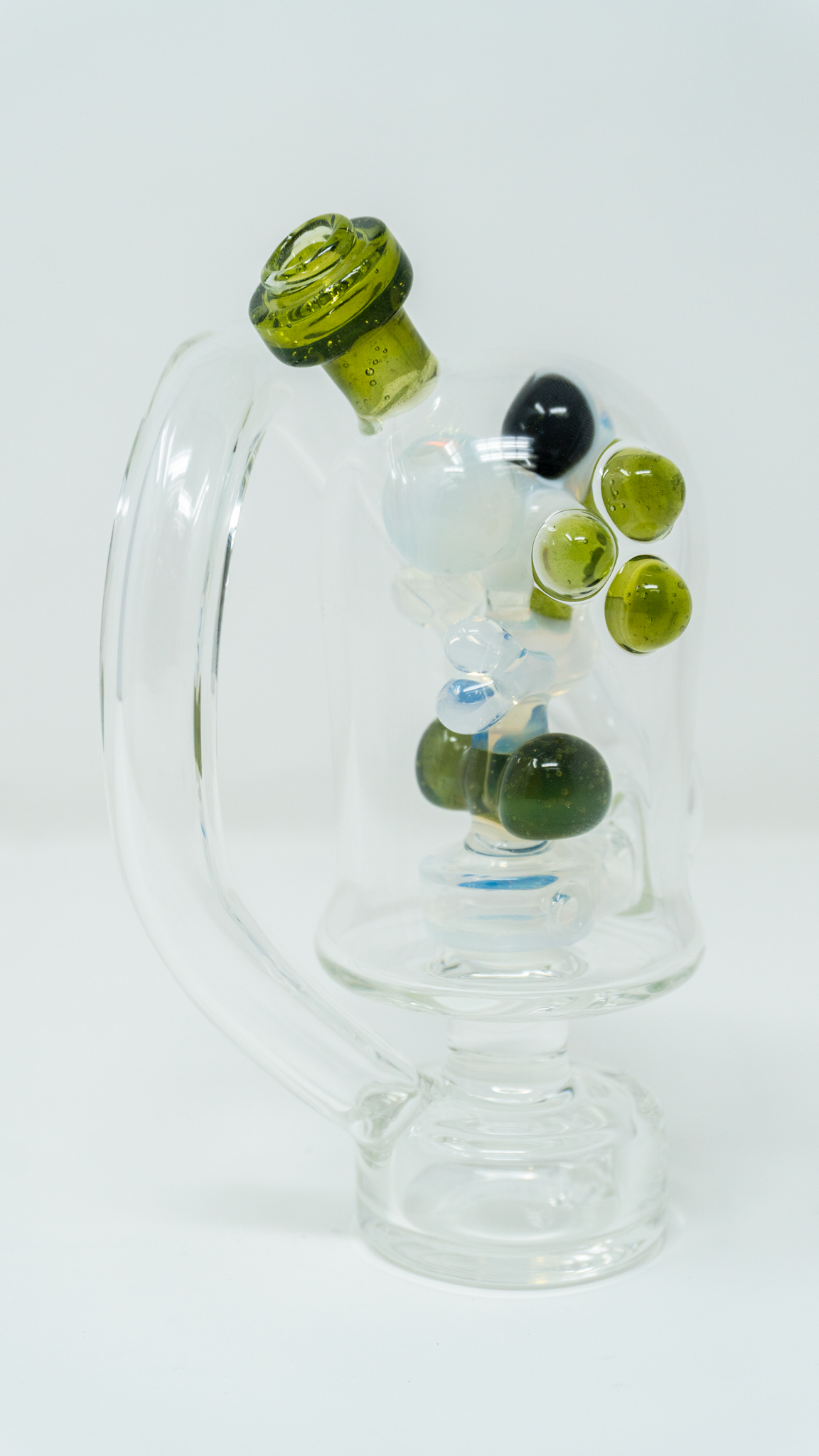 Mitzel Glass - Trapped Yoshi Puffco Peak Wet Top