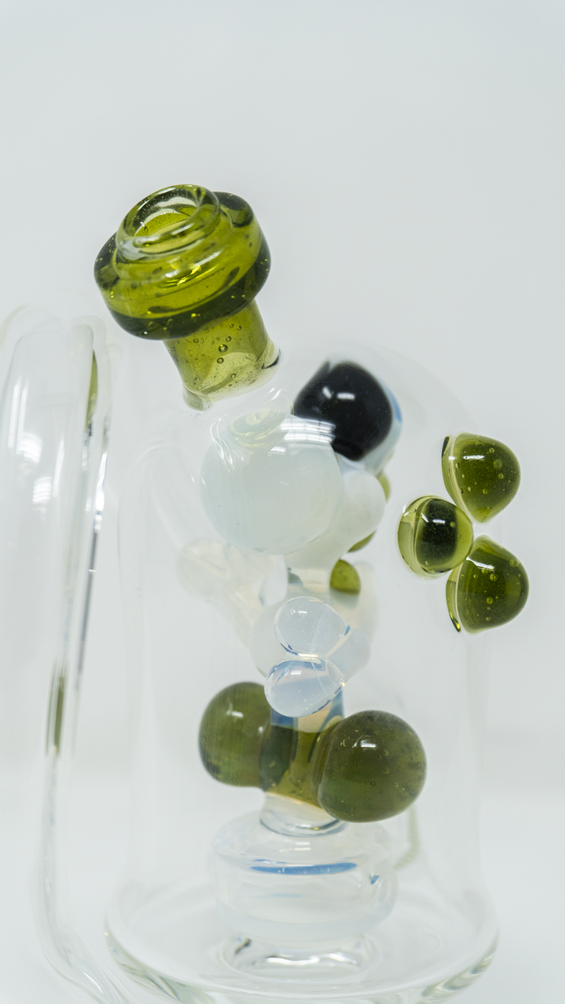 Mitzel Glass - Trapped Yoshi Puffco Peak Wet Top