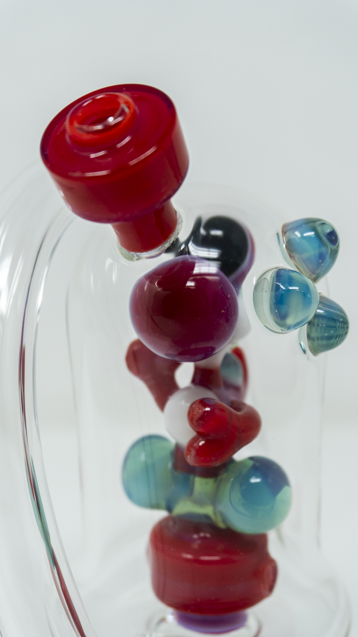 Mitzel Glass - Trapped Yoshi Puffco Peak Wet Top