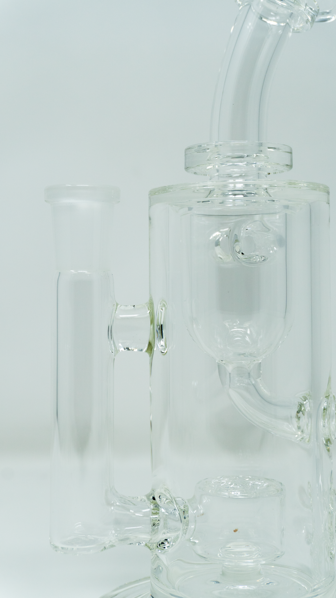 Fat Boy Glass - Clear Klein Seed