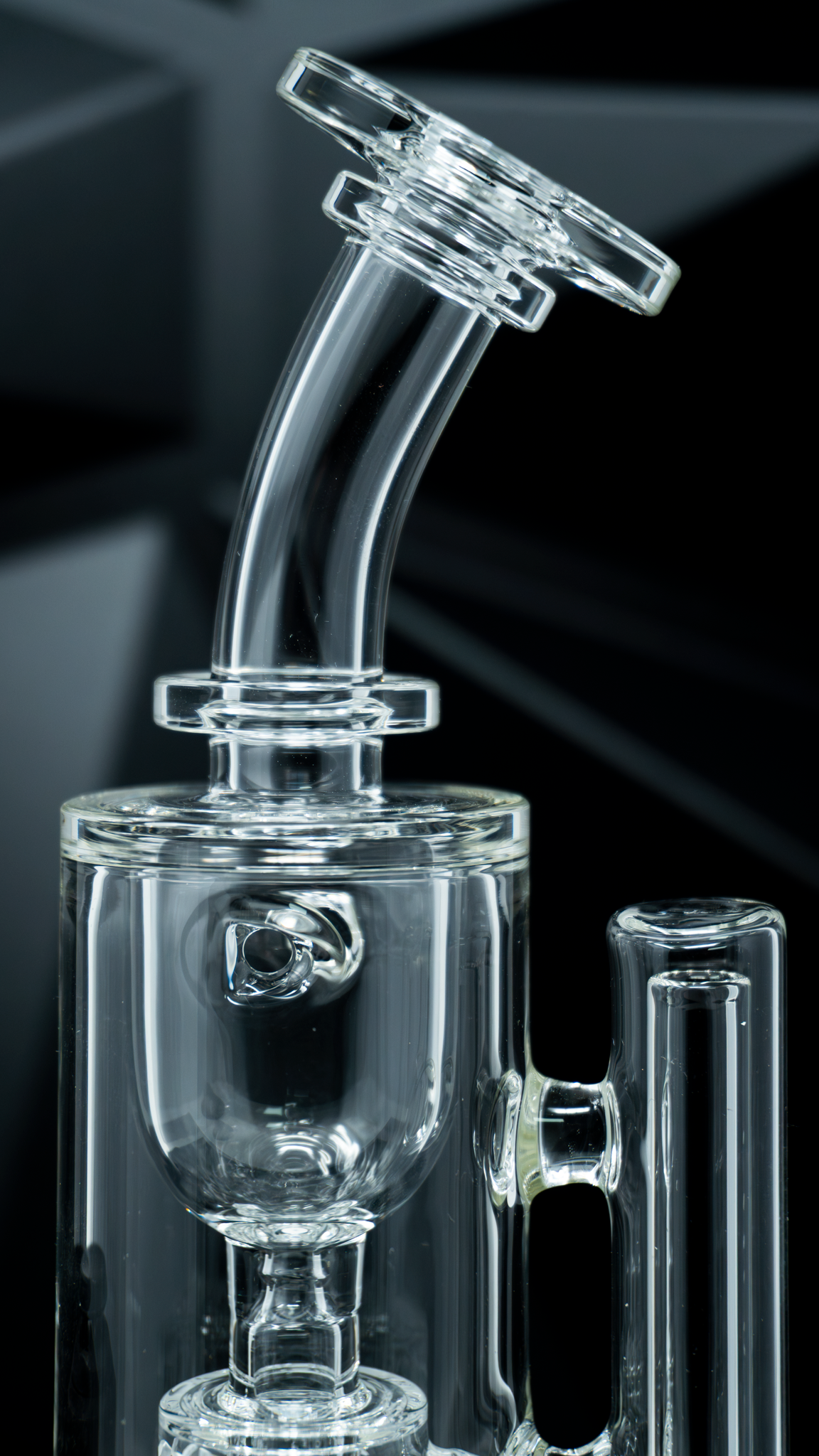 Fat Boy Glass - Clear Puffco Taurus Attachment