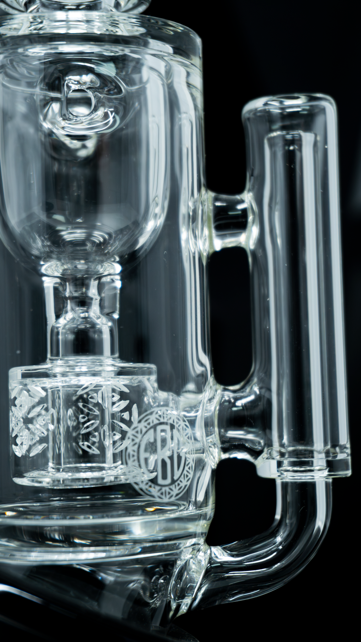 Fat Boy Glass - Clear Puffco Taurus Attachment