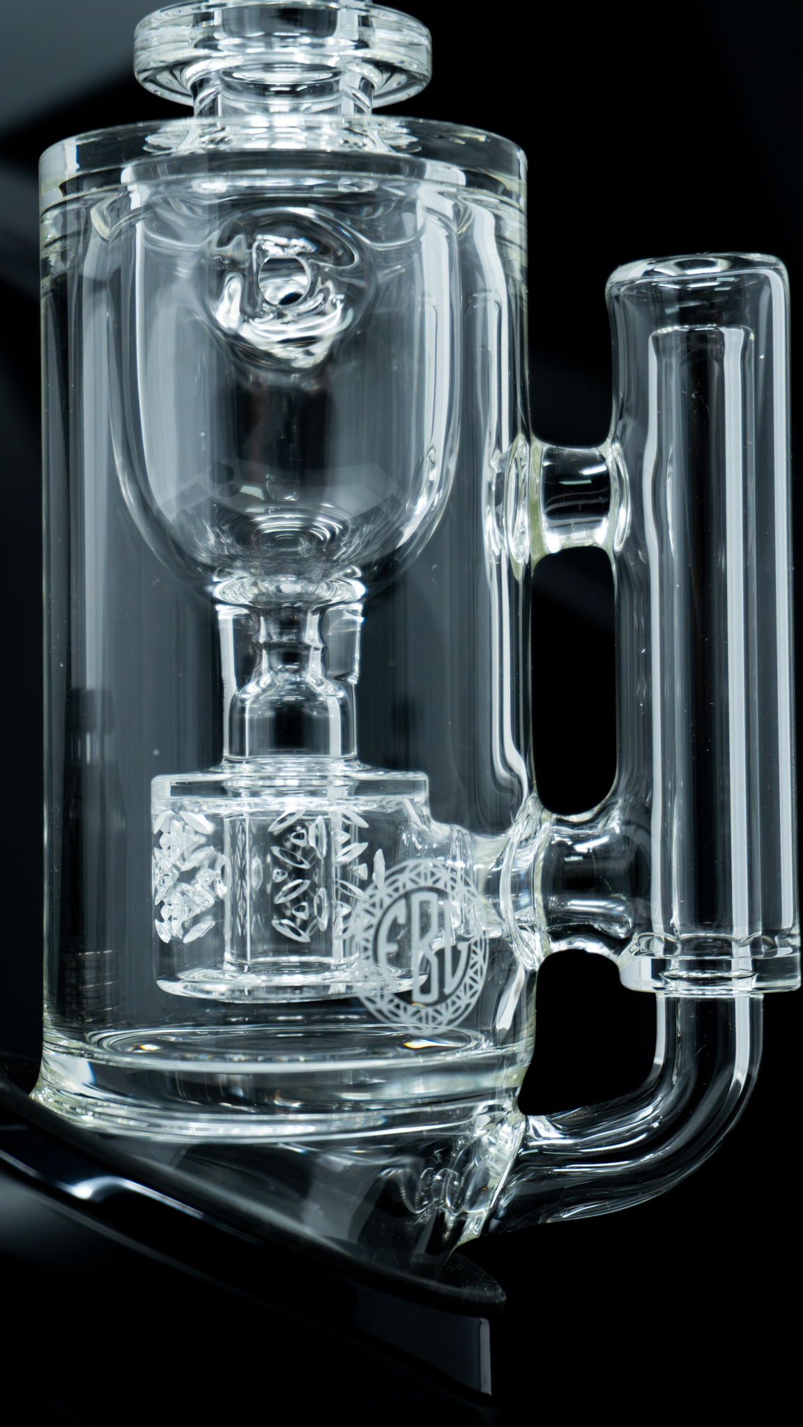 Fat Boy Glass - Clear Puffco Taurus Attachment