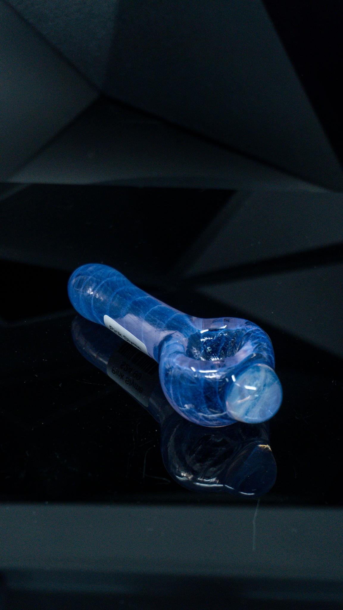 Schutz Glass Full Color Coil Spoon Pipe