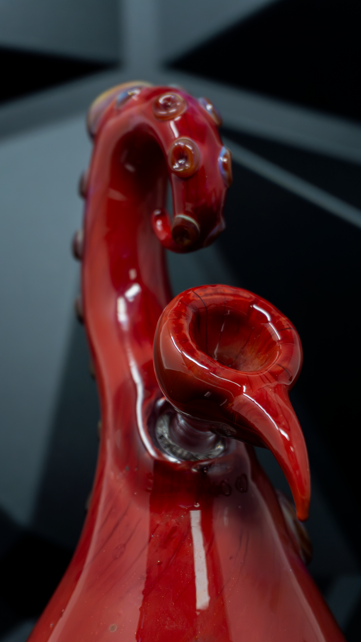 Wicked Glass Tentacle Travler Red