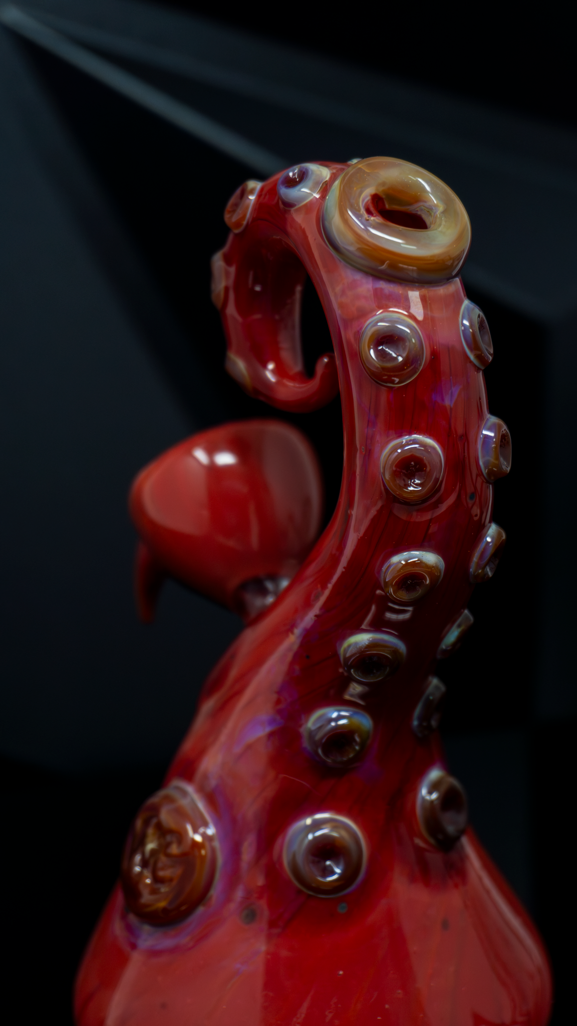 Wicked Glass Tentacle Travler Red
