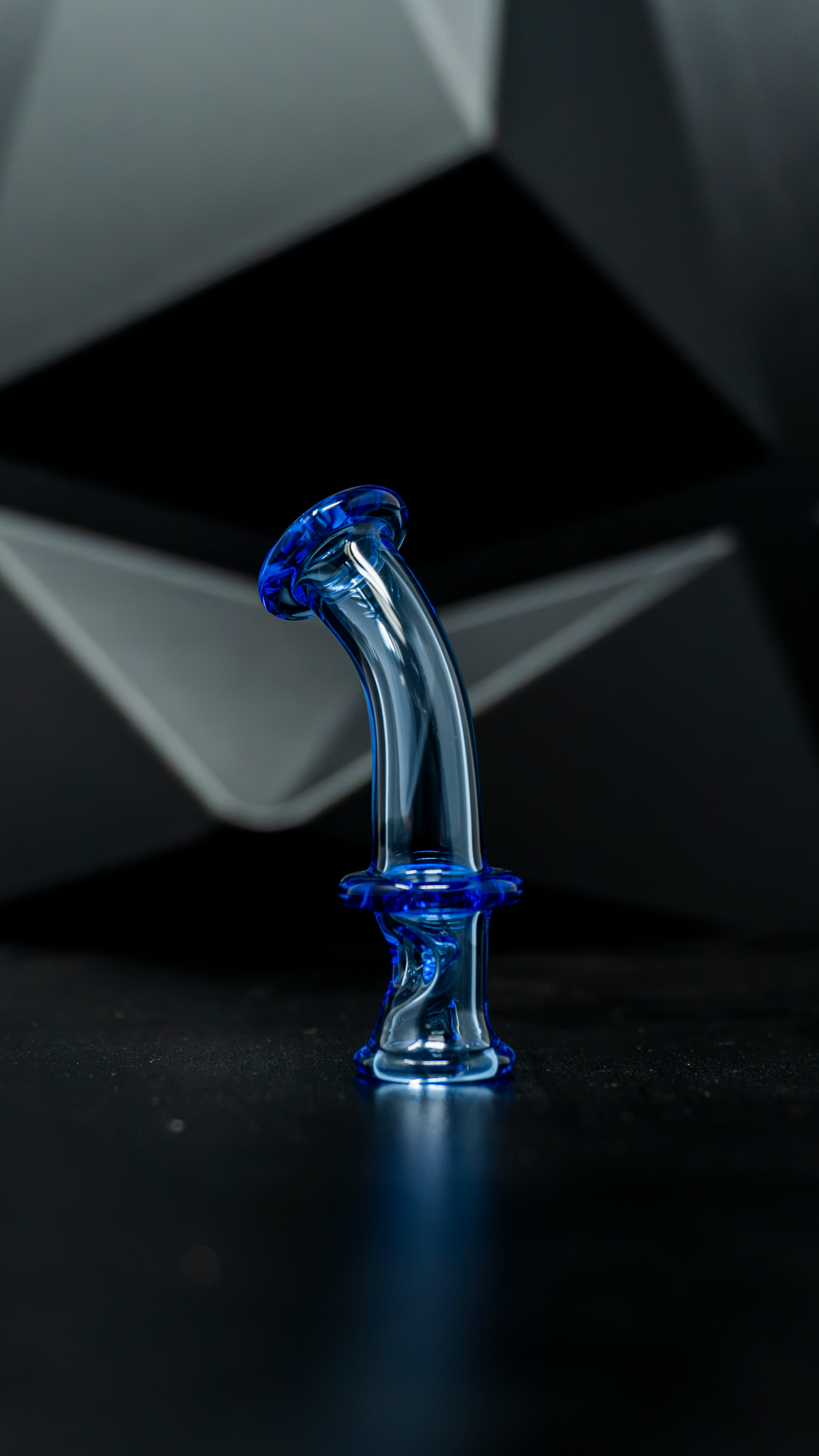 Logan Ryan Glass -  Glass Curved Puffco Pivot Top (Multiple Colors)