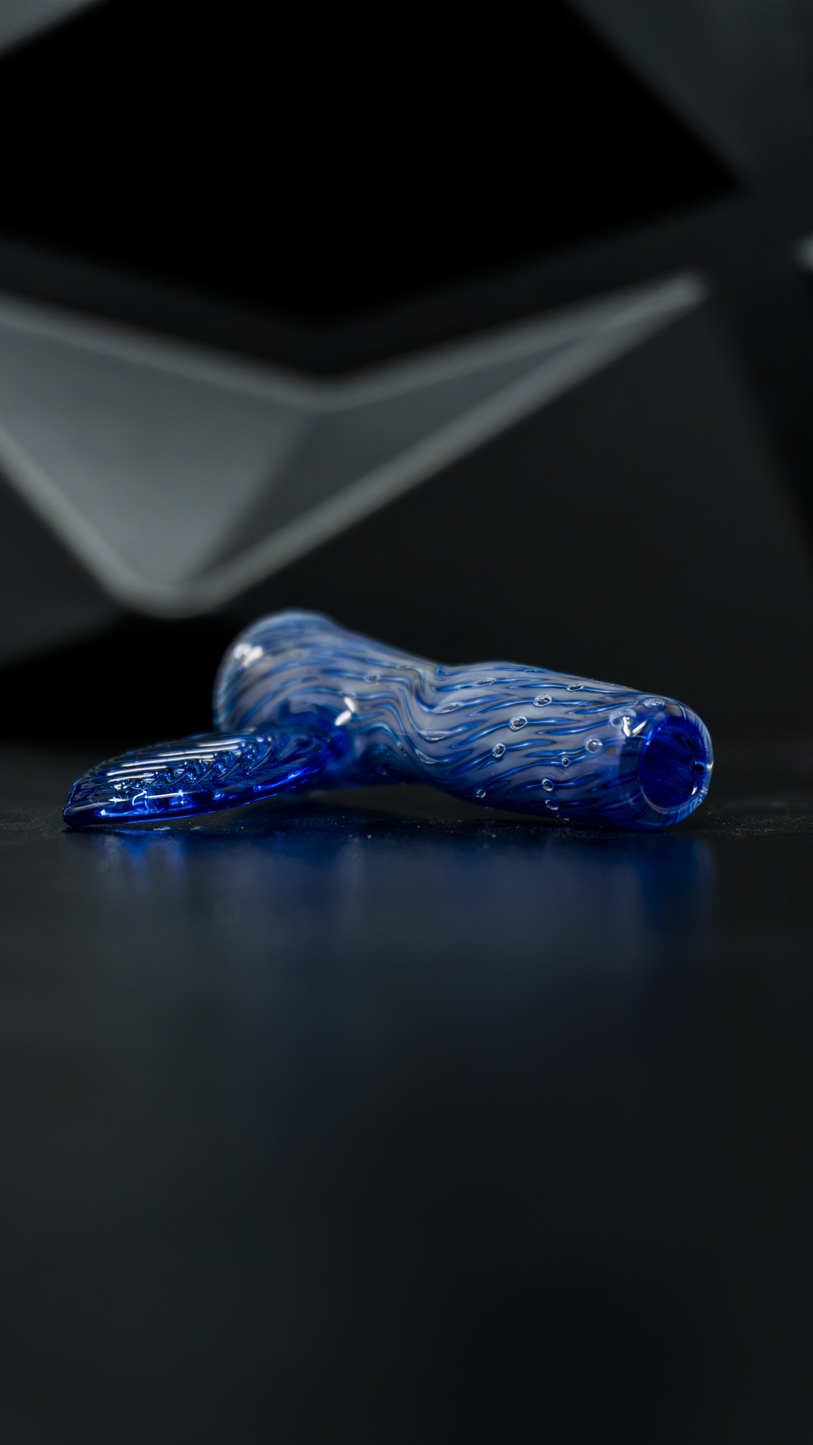Logan Ryan Glass - Leaf BubbleTrap Bowl