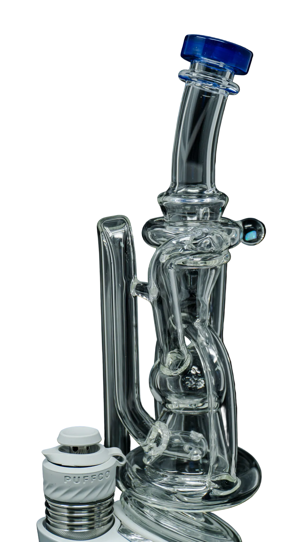Iridescent Glass - Superior Tricycler Puffco Peak Attachment