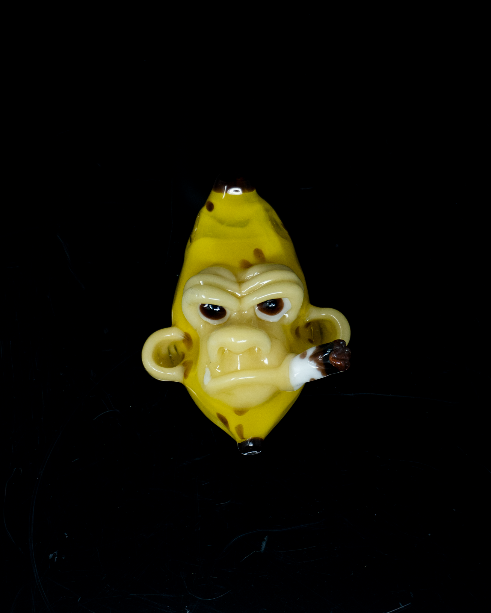 Catalyst Glass - Banana Smokin' Chimp Pendy