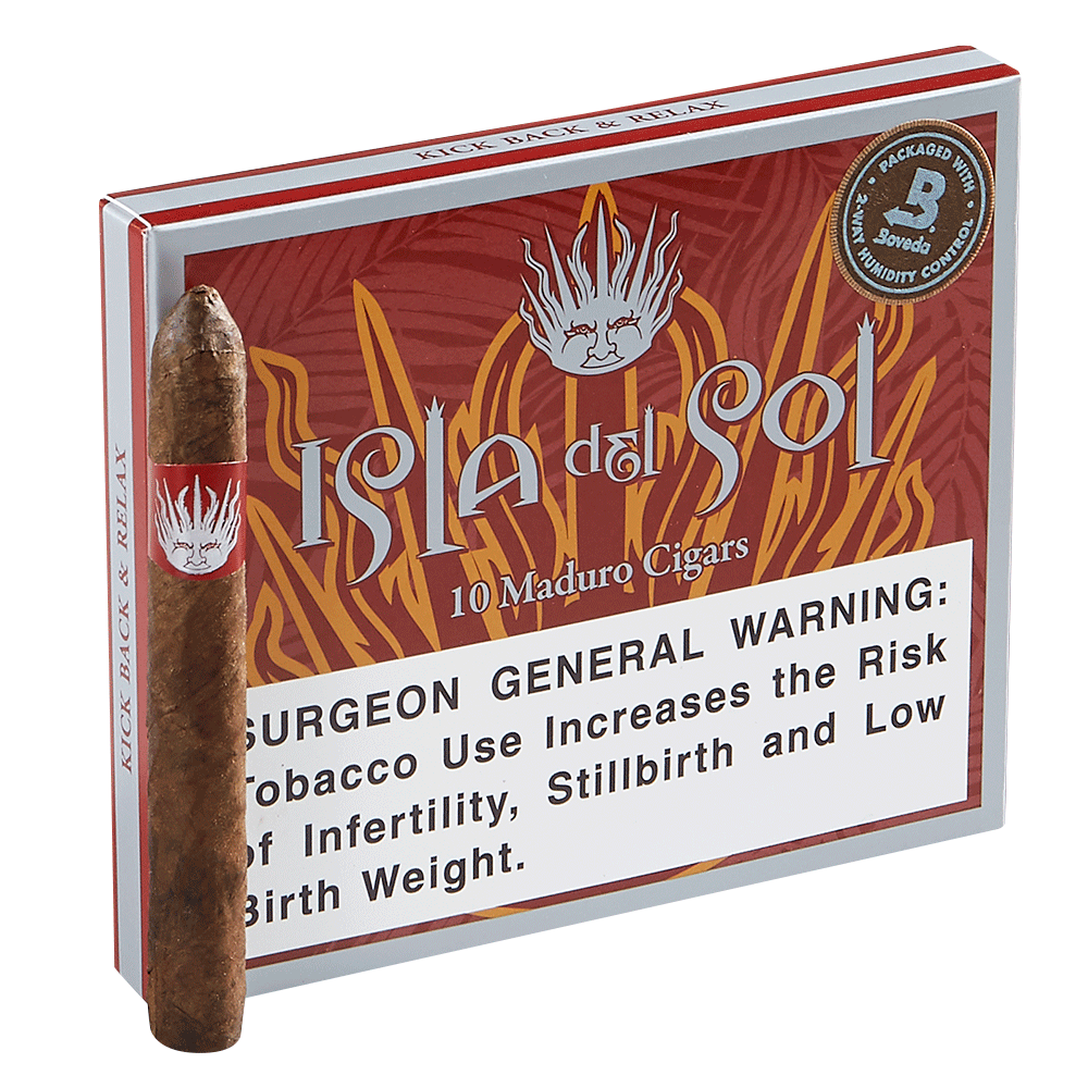 Isla Del Sol Breve Maduro Cigars (10 Pack)
