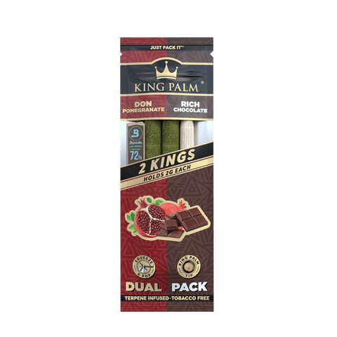 King Palm Tubes King Size 2G Dual Pack