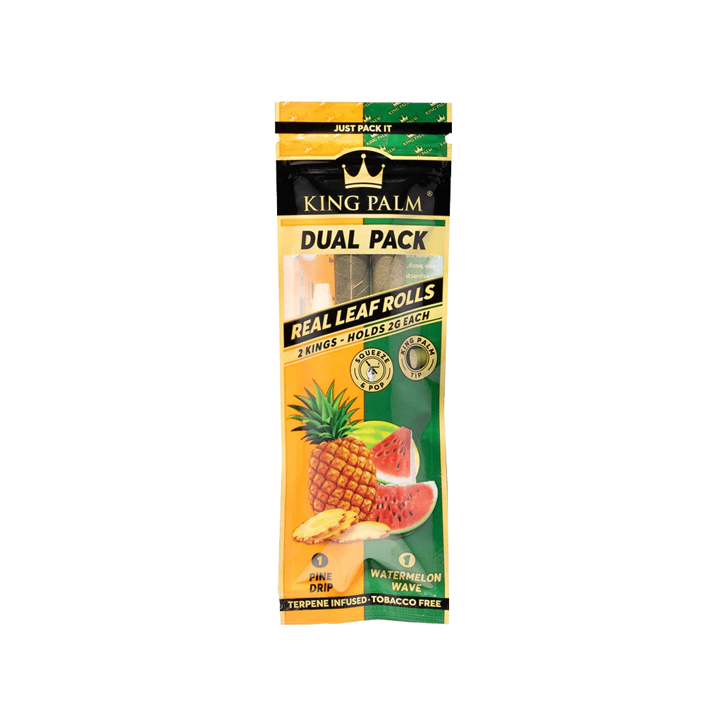 King Palm Tubes King Size 2G Dual Pack