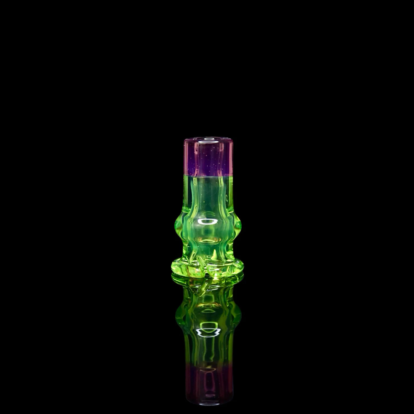 Two Toned Pivot Mouthpiece by Tokr Glass