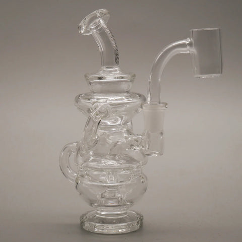 Encore Glass EC R144 - Dazzler Recycling Fab Egg Dab Rig
