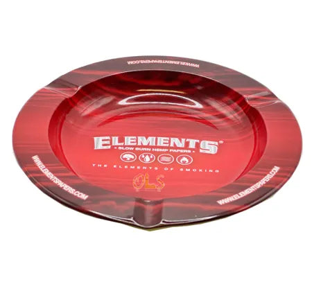 Elements Papers Magnetic Ashtray - Red