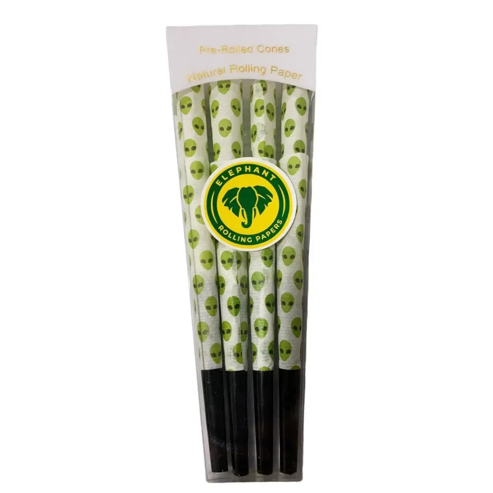Elephant Cones-Alien Head : 8pk