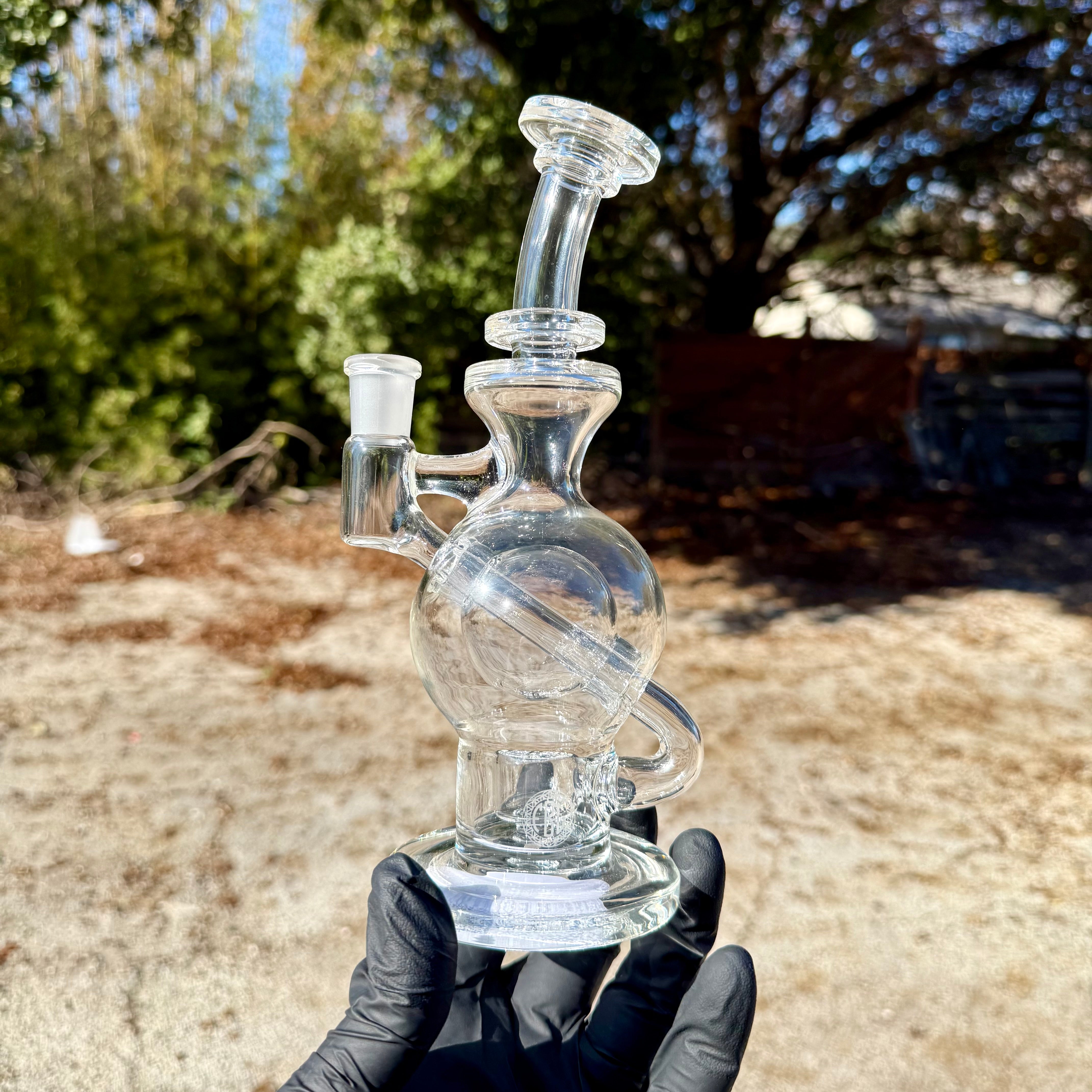 Fat Boy Glass - Clear Ball