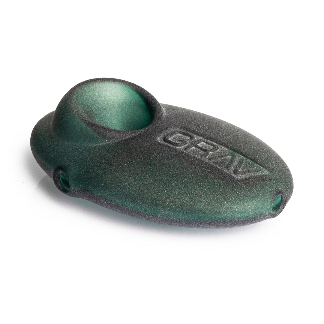 Grav 3 Inch Sandblasted Pebble Spoon Pipe