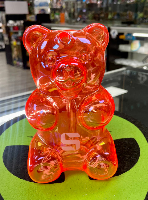 Silo Glass Teddy Bear Water Pipe