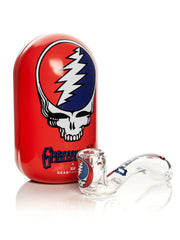 Grateful Dead Sherlock Hand Pipe w/ Collectible Tin