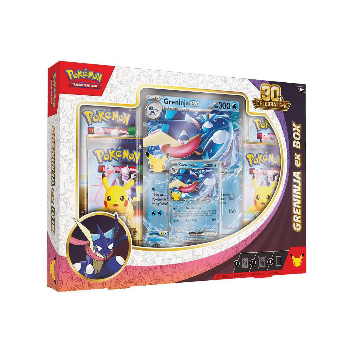 Pokémon Tading Card Game: 30th Celebration Greninja ex Box