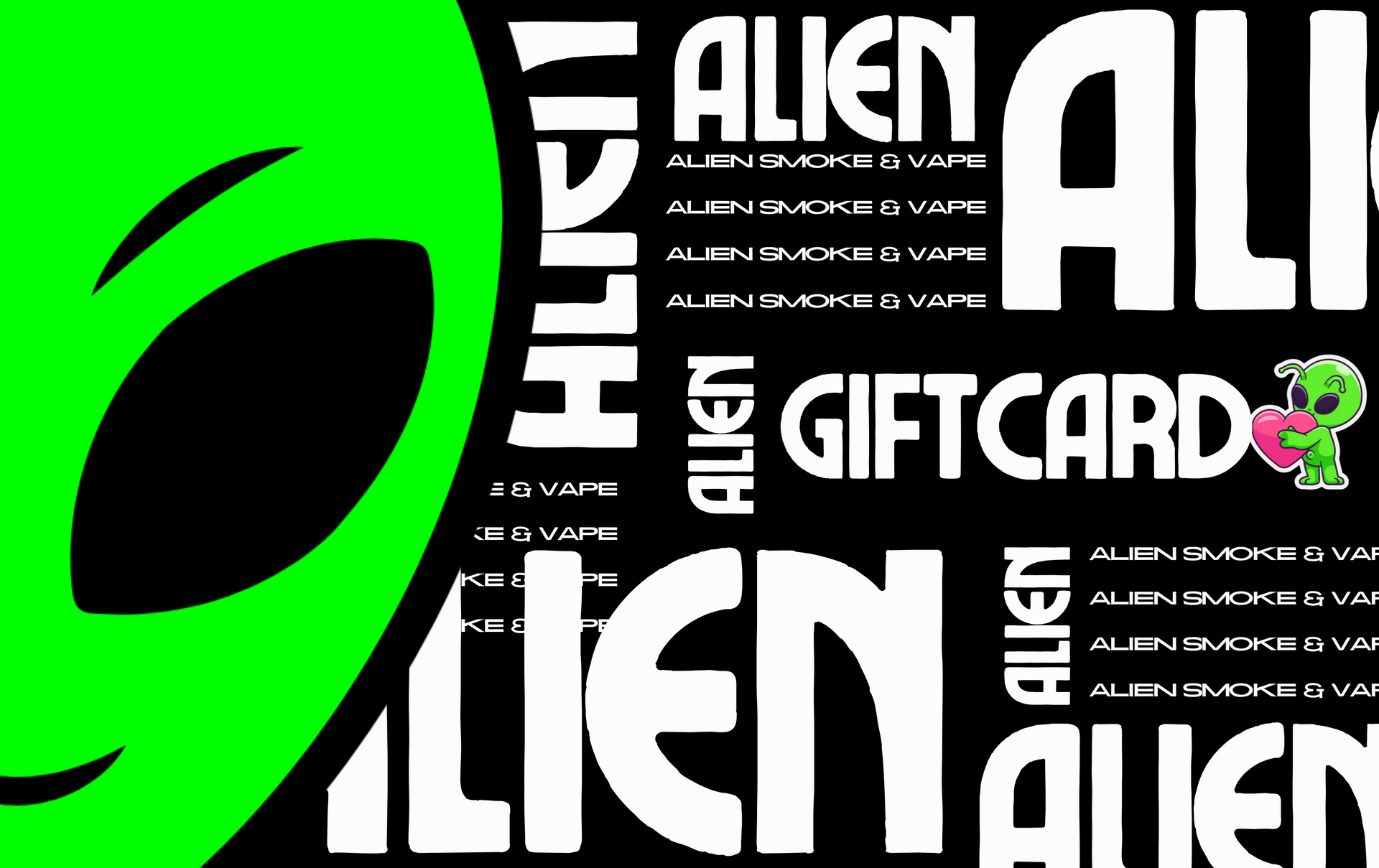 Alien Smoke Shop Gift Card Alien Smoke & Vape Shop Alien Smoke Shop Gift Card Alien Smoke & Vape Shop