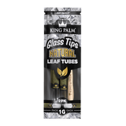 King Palm Glass Tips - Natural
