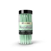 Blazy Susan Green 1 1/4 Size Cones 50pk