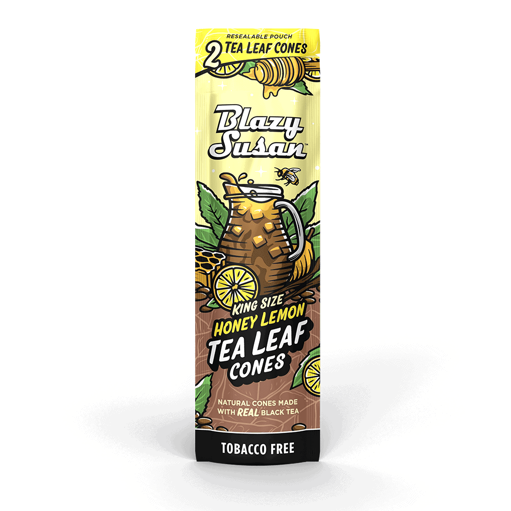 Blazy Susan Tea Leaf Cones - Honey Lemon