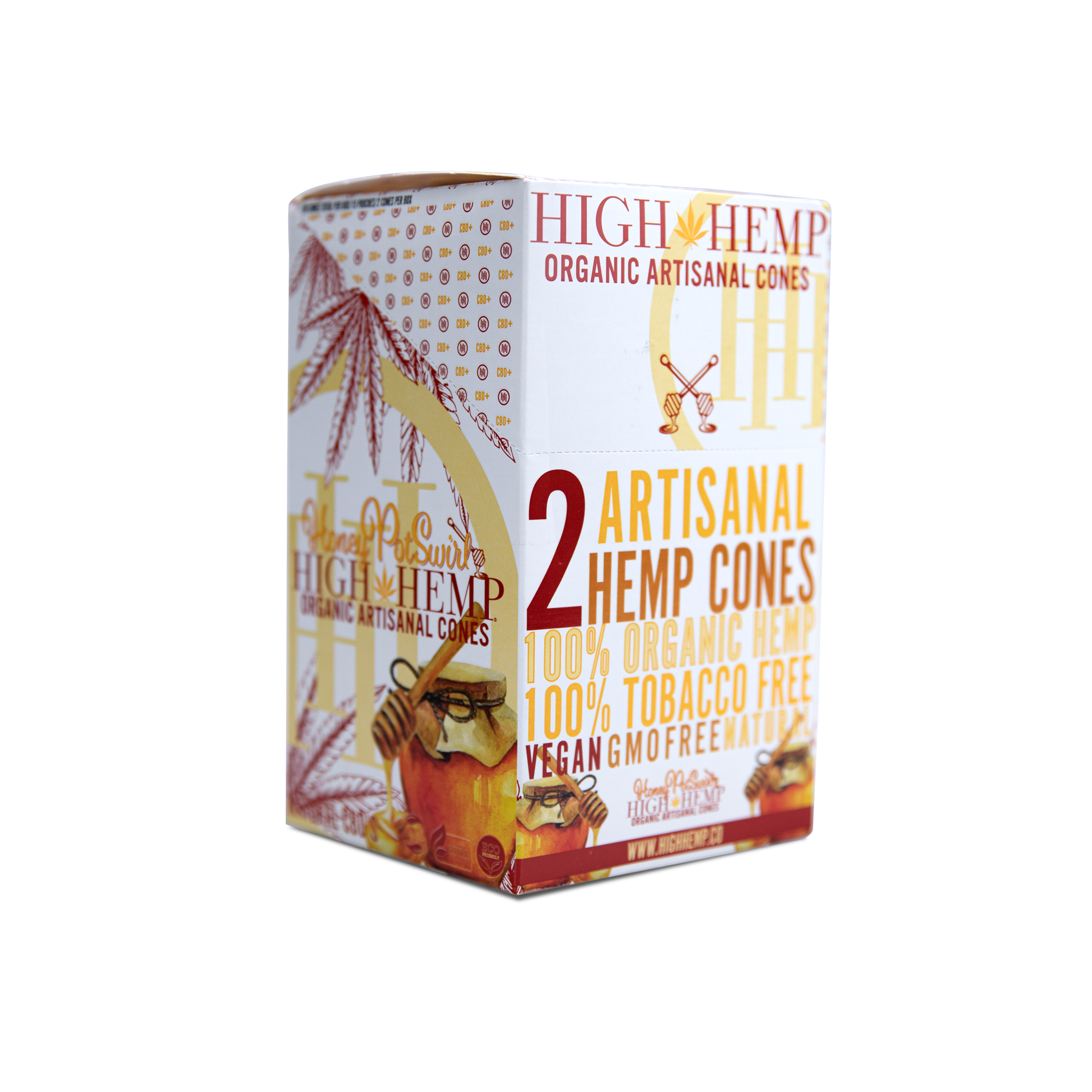 High Hemp Cones-Honey