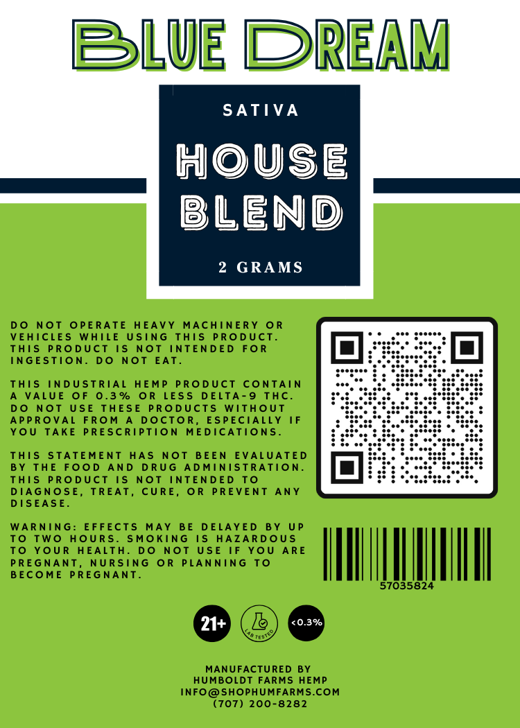 House Blend 2G THC-A Hemp Flower