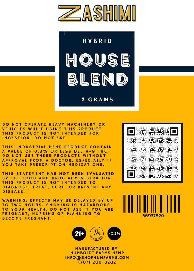 House Blend 2G THC-A Hemp Flower