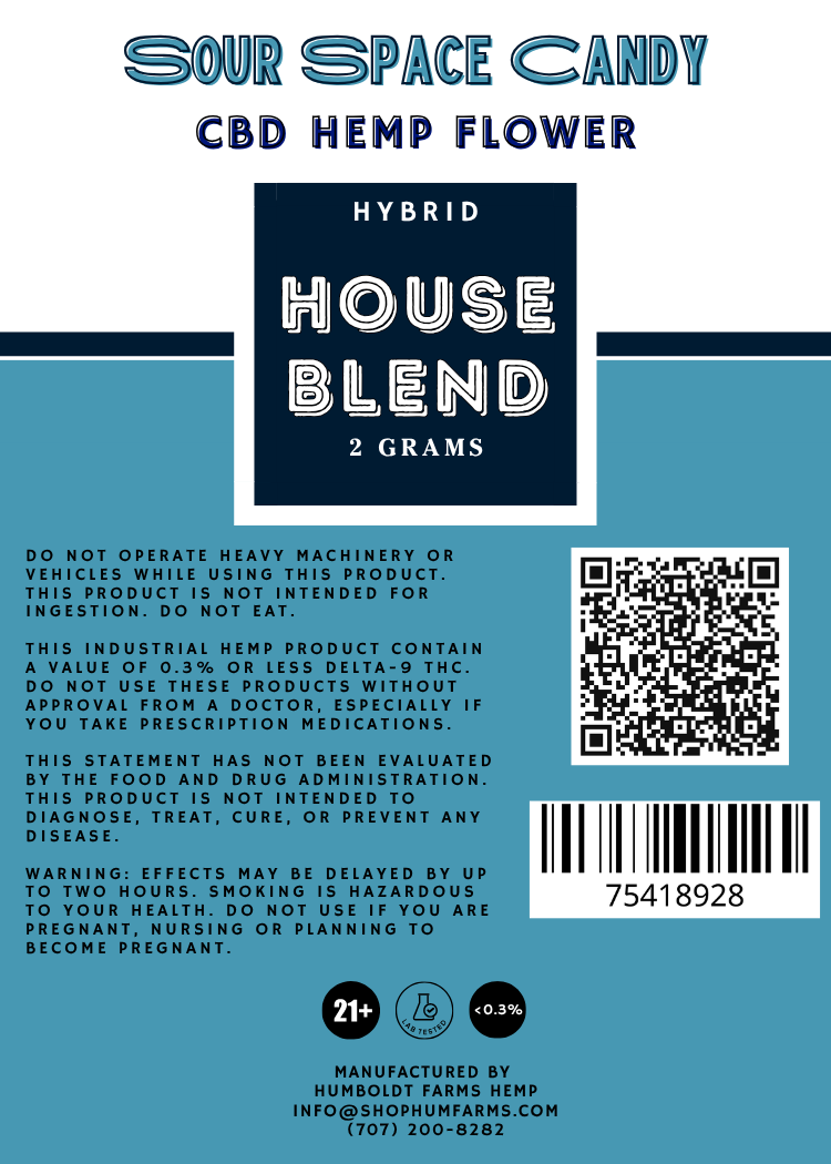 House Blend CBD Hemp Flower