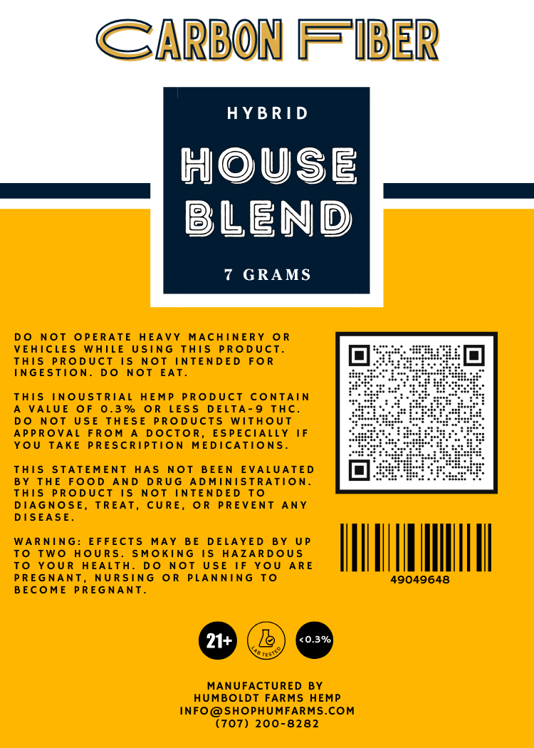 House Blend 7G THCA Hemp Flower