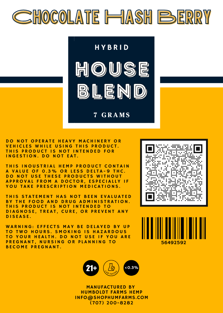 House Blend 7G THCA Hemp Flower