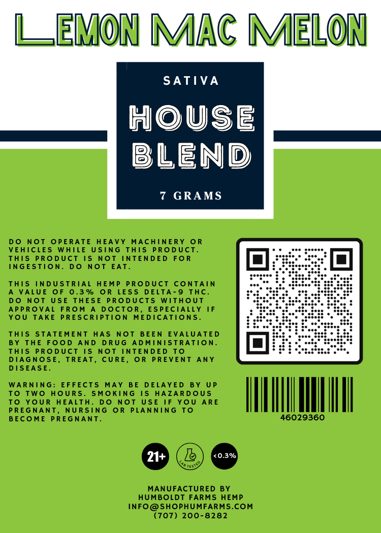 House Blend 7G THCA Hemp Flower