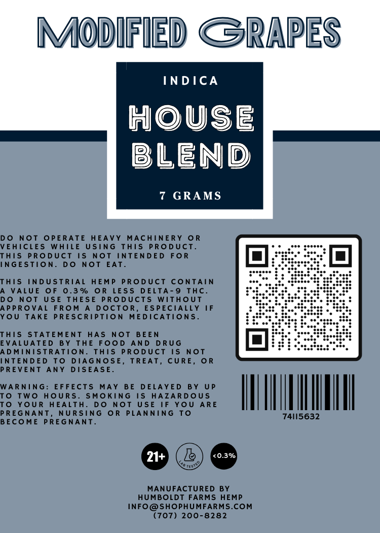 House Blend 7G THCA Hemp Flower