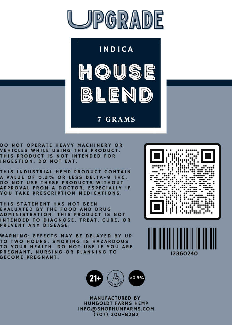 House Blend 7G THCA Hemp Flower