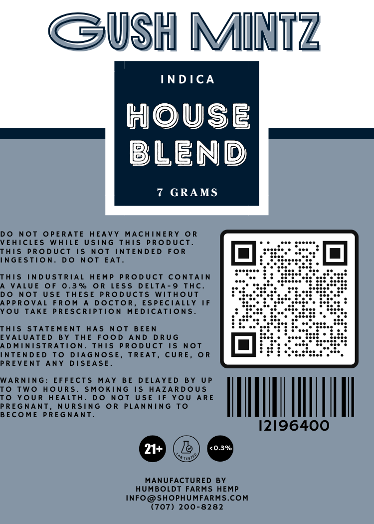 House Blend 7G THCA Hemp Flower